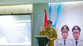 Penutupan Pelatihan Manajemen Risiko Pemkab Tanah Bumbu oleh Pj Sekda Yulian Herawati digelar di Banjarmasin pada Jumat, 4 Juli 2025.