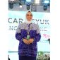 Ketua Dekranasda Tanah Bumbu Andi Irmayani hadiri HUT ke-45 Dekranas di BSCC Balikpapan, Kalimantan Timur, pada 9 Juli 2025.