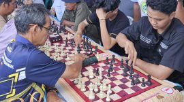 DKW Garda Bangsa Kalsel gelar Lomba Catur Cepat se-Kalsel sambut Harlah PKB ke-27 di Banjarmasin, Minggu 20 Juli 2025.