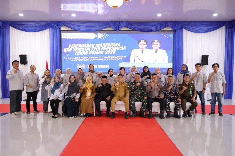 Sebanyak 233 mahasiswa FPIK ULM diterjunkan dalam KKN Tematik untuk dukung ketahanan pangan dan pembangunan desa di Tanah Bumbu, 21 Juli 2025.