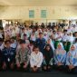 Mahasiswa STIKes Intan Martapura bangun pojok baca di MI Hidayatul Ibad, Astambul, Banjar, dalam program Salira, Senin, 21 Juli 2025.