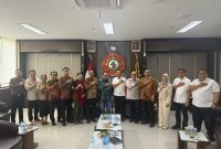 Audiensi SMSI Pusat dengan Kabaintelkam Polri bahas sinergi media siber profesional di Mabes Polri, Jakarta, Rabu 23 Juli 2025.