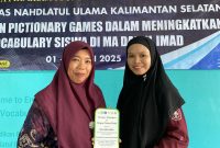 UNUKASE gelar pengabdian masyarakat di MA Darul Imad, Banjar, Rabu 23 Juli 2025, kenalkan metode Pictionary Games dan media digital interaktif.
