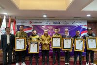 SMSI menggelar Konvensi Nasional dan anugerahkan Pin Emas serta Sahabat Pers di The Jayakarta Hotel, Jakarta, Jumat 25 Juli 2025.
