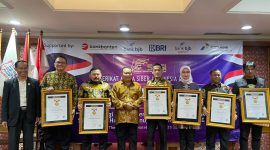 SMSI menggelar Konvensi Nasional dan anugerahkan Pin Emas serta Sahabat Pers di The Jayakarta Hotel, Jakarta, Jumat 25 Juli 2025.