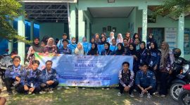 Mahasiswa STIKes Intan Martapura gelar aksi sosial cegah stunting di Desa Bincau, Martapura, Kalimantan Selatan, pada Rabu, 24 Juli 2025.
