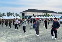 Aksi Tanah Bumbu Bersholawat oleh Pemkab Tanbu digelar Jumat, 8 Agustus 2025 di Masjid Al Falah, Gunung Antasari, Kecamatan Simpang Empat