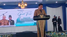 Bupati Andi Rudi Latif membuka Grand Final Duta Wisata Tanah Bumbu 2025 di Pendopo Sarambi Madinah, Batulicin, Senin 25 Agustus