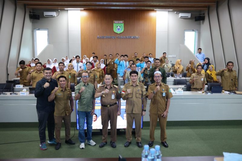 Diskominfosp Tanah Bumbu gelar Pelatihan Jurnalistik bersama Kompas.com di Kantor Bupati Batulicin pada 25-26 Agustus 2025