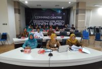 Rapat Koordinasi TPK2D membahas peningkatan kualitas keluarga Desa Pulau Tanjung, digelar secara daring pada Selasa, 5 Agustus 2025
