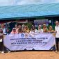 Tim Pengabdian kepada Masyarakat FKIK ULM bersama guru dan peserta edukasi gizi “Isi Piringku” di SDN Keliling Benteng Tengah, Martapura, Senin (11/8/2025).