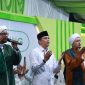Bupati Andi Rudi Latif apresiasi peran Pondok pesantren Darul Muhibbin di Mekarsari, Tanah Bumbu saat Maulid Nabi, Sabtu 13 September 2025