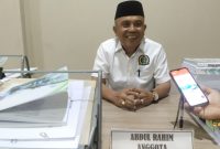 Anggota DPRD Tanah Bumbu dari Fraksi PDIP, Abdul Rahim, saat ditemui di ruang kerjanya menyampaikan komitmen mendukung pemberantasan narkoba, Senin (15/9/2025).