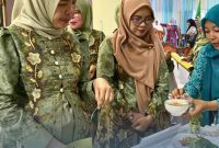 Ketua TP PKK Tanah Laut Hj. Wiwi Zazuli buka Lomba Cipta Menu B2SA 2025 di Pelaihari untuk dorong konsumsi pangan lokal sehat