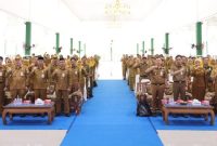 Pemkab Tanah Bumbu meluncurkan Aplikasi DigiS, disampaikan Plt Asisten di Pendopo Bupati Batulicin pada Senin 8 September 2025