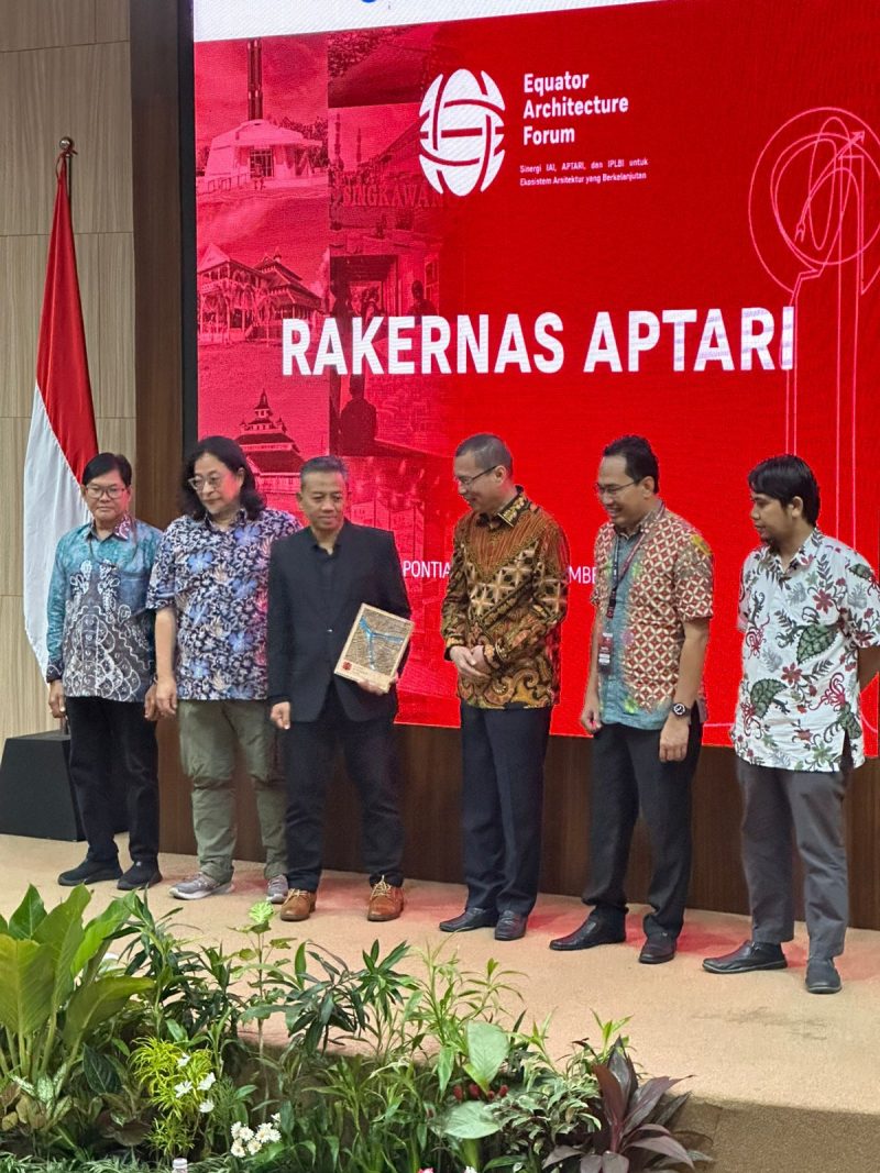 APTARI menggelar Rakernas APTARI 2025 di Universitas Tanjungpura Pontianak pada 15–20 September 2025, membahas pendidikan arsitektur