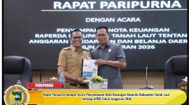 Sekda Tala sampaikan Rancangan Perda APBD 2026 ke DPRD, tekankan perencanaan hati-hati demi pertumbuhan ekonomi, kesejahteraan masyarakat