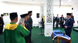Bupati Andi Rudi Latif melantik Pejabat Pimpinan Tinggi Pratama perdana guna memperkuat kinerja SKPD sesuai visi-misi dan RPJM daerah