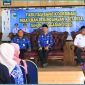 Sekretaris Dinas PMD Tanah Laut bersama narasumber saat membuka Rapat Koordinasi Peraturan Perundangan Aset Desa Tahun Anggaran 2025 di Aula Kecamatan Pelaihari, Rabu (1/10/2025).