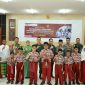 Kodim 1022 Tanah Bumbu gelar baksos pemeriksaan mata dan pembagian kacamata gratis bersama Pemkab dan GK Foundation peringati HUT TNI