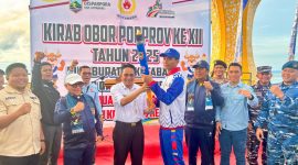 Pemkab Kotabaru sambut Kirab Obor PORPROV XII Kalsel di Siring Laut dengan semangat sportivitas dan persatuan