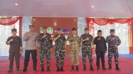 Bupati Tanah Bumbu dampingi Pangdam XXII/Tambun Bungai tutup TMMD ke-126 dan resmikan Padepokan Pencak Silat Militer.