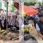 Suasana sidak Bupati bersama Tim Pengendalian Inflasi Daerah (TPID) dan jajaran Forkopimda Tanah Laut untuk memastikan ketersediaan bapokting menjelang akhir tahun, Jumat (7/11/2025).