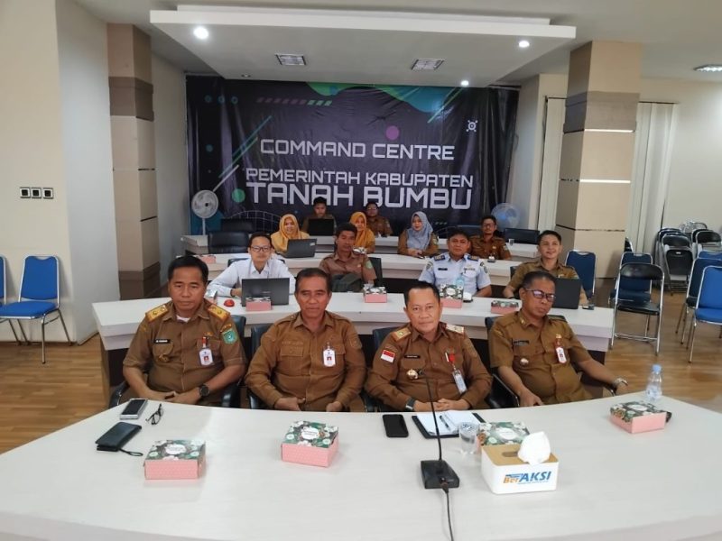 Pemkab Tanah Bumbu ikuti Rakoor Pengendalian Inflasi 2025 bahas sinergi daerah dan dukungan Program 3 Juta Rumah.