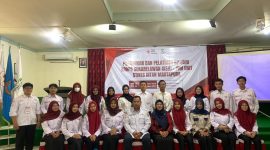 KSR PMI STIKes Intan Martapura menggelar pelatihan selama 67 jam dan lantik 8 anggota baru berjiwa kemanusiaan.