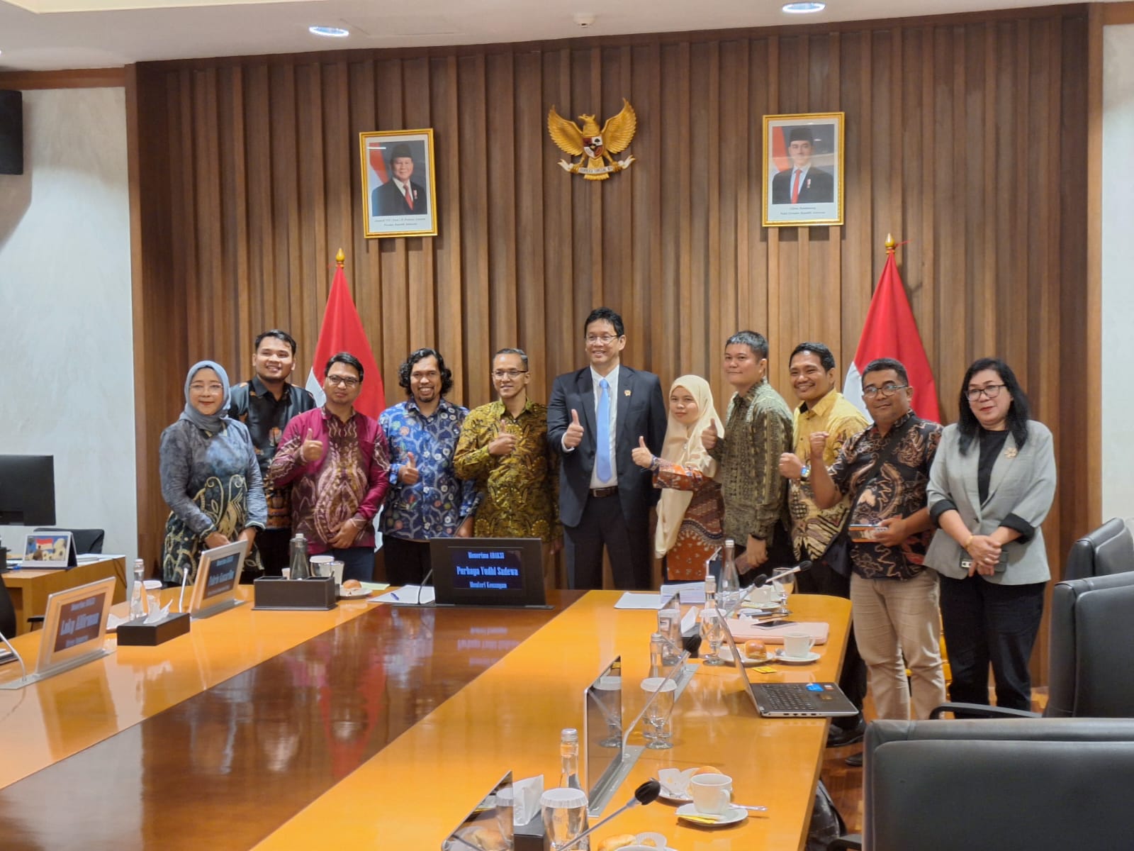 ADAKSI audiensi dengan Menkeu membahas pembayaran Tukin 2020–2024, reformasi keuangan PTN, dan peningkatan kesejahteraan dosen ASN.