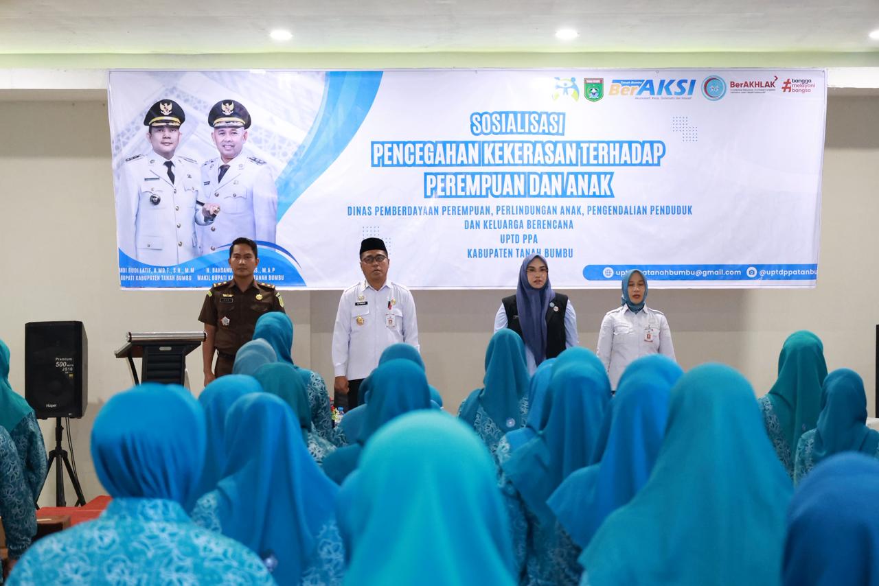 Pemkab Tanah Bumbu memperkuat upaya pencegahan kekerasan dengan sosialisasi dan penguatan layanan perlindungan perempuan dan anak