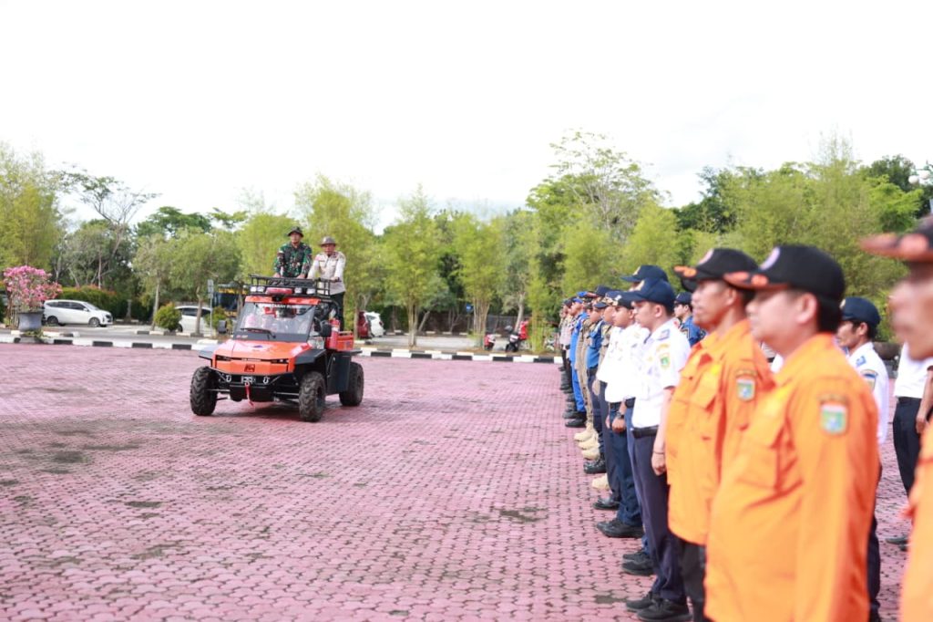 Apel kesiapsiagaan hidrometeorologi Tanah Bumbu 2025 memperkuat koordinasi, kesiapan daerah, dan respon cepat.
