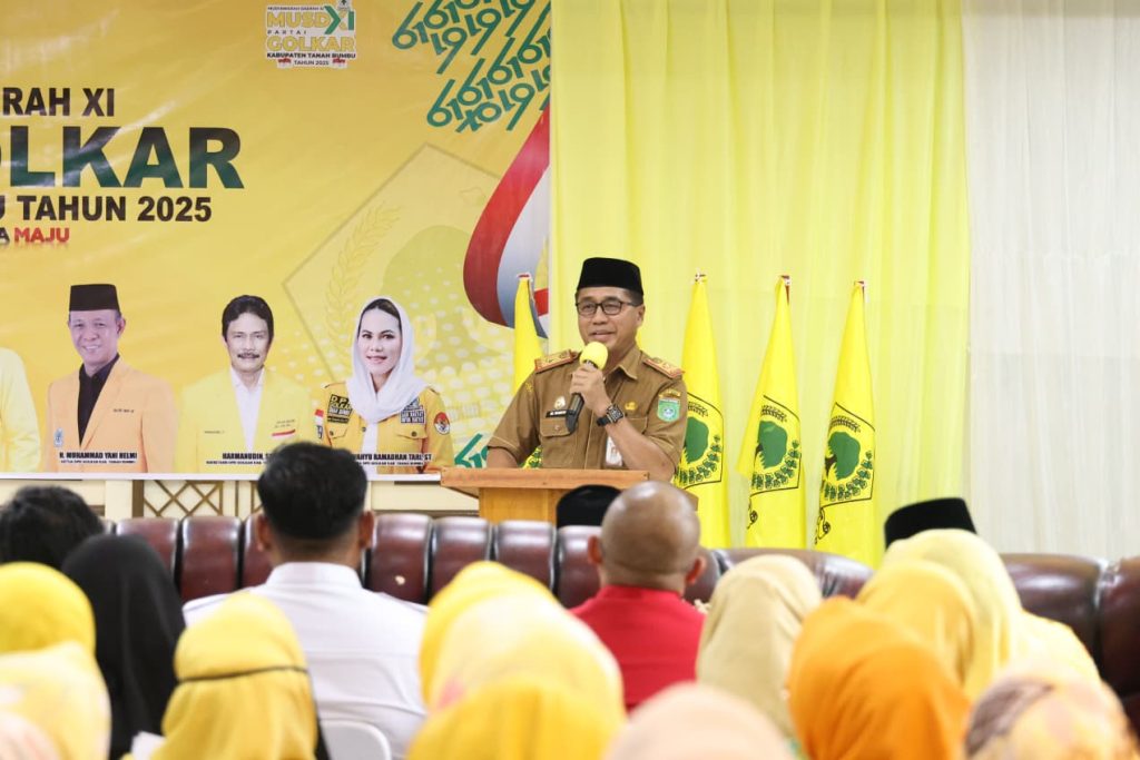Musda XI Golkar Tanah Bumbu menegaskan pentingnya persatuan dan sinergi politik mendukung pembangunan daerah berkelanjutan yang lebih maju.