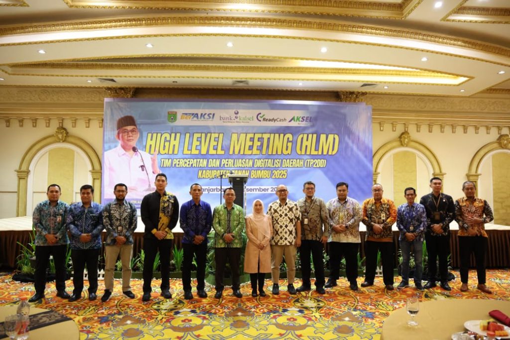 Tanah Bumbu gelar HLM TP2DD, tingkatkan digitalisasi keuangan, transaksi digital, efisiensi birokrasi, dan layanan publik.