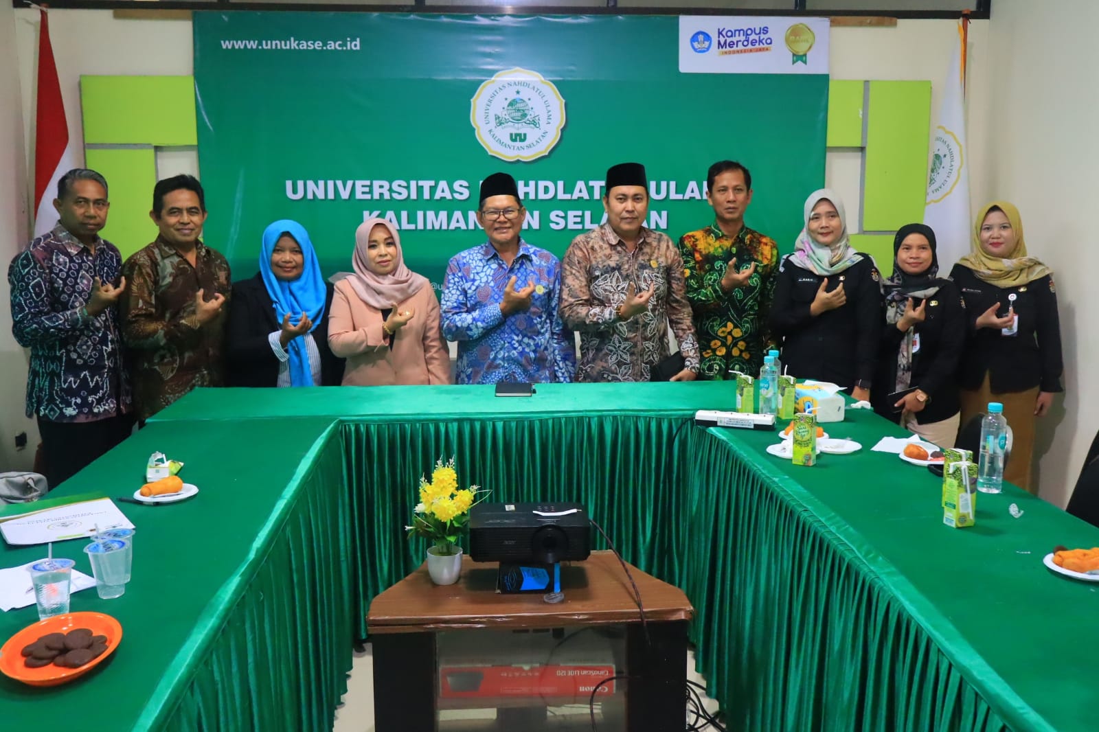 KPU Kabupaten Banjar menjajaki MoU dengan UNUKASE untuk melibatkan mahasiswa mendukung pendidikan pemilih dan kesuksesan Pemilu 2029