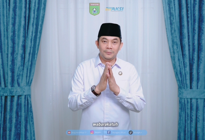 Bupati Tanah Bumbu, Andi Rudi Latif, mengucapkan pesan selamat Hari Raya Idul Fitri 1447 Hijriah kepada masyarakat Tanah Bumbu.