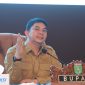 Bupati Tanah Bumbu Andi Rudi Latif menyampaikan arahan saat memimpin rapat persiapan peringatan Hari Jadi ke-23 Kabupaten Tanah Bumbu di Kantor Bupati, Batulicin, Selasa (03/03/2026).