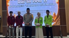 Polres Tanah Bumbu menggelar peringatan Nuzulul Qur’an serta kegiatan buka puasa bersama, Mahasiswa UNUKASE turut hadir