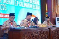 Kwartir Daerah (Kwarda) Gerakan Pramuka Kalimantan Selatan (Kalsel) kali ini kembali melaksanakan kegiatan Rapat Kerja Daerah (Rakerda) tahun 2026