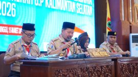 Kwartir Daerah (Kwarda) Gerakan Pramuka Kalimantan Selatan (Kalsel) kali ini kembali melaksanakan kegiatan Rapat Kerja Daerah (Rakerda) tahun 2026
