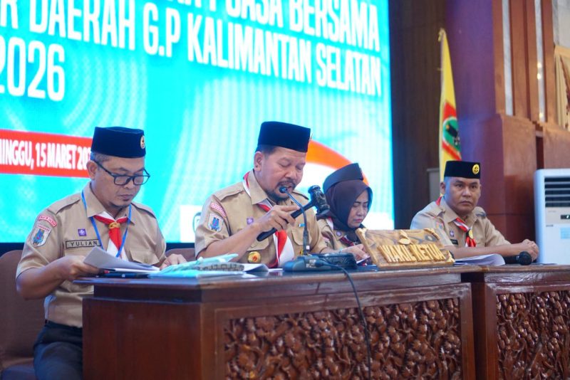 Kwartir Daerah (Kwarda) Gerakan Pramuka Kalimantan Selatan (Kalsel) kali ini kembali melaksanakan kegiatan Rapat Kerja Daerah (Rakerda) tahun 2026