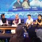 Talkshow Entrepreneur dalam rangka Aksi Inovasi Tanbu 2026 yang digelar di Ruang Terbuka (Samping KFC) Simpang Empat, Kamis (02/04/2026), menghadirkan pengusaha muda lokal sebagai narasumber.
