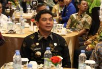 Bupati Tanah Bumbu Andi Rudi Latif menghadiri Seminar Nasional sinergi BPK dan pemangku kepentingan di Banjarmasin, Senin (20/04/2026).