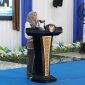 Sekda Tanah Bumbu, Yulian Herawati, saat membuka Workshop Manajemen Risiko Organisasi 2026 di Pendopo Kantor Bupati Batulicin, Kamis (02/04/2026).