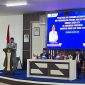 Bupati Tanah Laut H. Rahmat Trianto menyampaikan sambutan saat pelantikan dan pengambilan sumpah PNS serta pengangkatan pejabat fungsional di lingkungan Pemerintah Kabupaten Tanah Laut, di Gedung Sarantang Saruntung, Pelaihari, Senin (06/04/2026). Pelitanusantara.net/Diyan