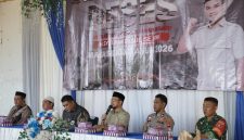 Wakil Ketua DPRD Tanah Bumbu, H. Sya'bani Rasul, saat menyampaikan sambutan dalam kegiatan reses masa sidang tahun 2026 di Kecamatan Satui, Kamis (09/04/2026).