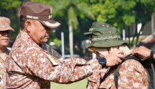 Pelatihan kepemimpinan dan retret kepala desa se kabupaten tanah laut di institut pemerintahan dalam negeri(IPDN). Foto : Prokopimtala.