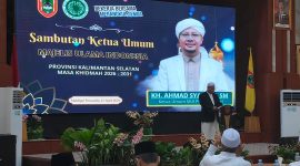 Pengurus Majelis Ulama Indonesia (MUI) Kalsel periode 2026-2031 dengan ketua umum Tuan Guru KH Ahmad Syairazi