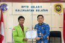 Badan Eksekutif Mahasiswa (BEM) UNUKASE melakukan audiensi dengan Balai Pengelola Transportasi Darat (BPTD) Kelas II Kalimantan Selatan