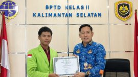 Badan Eksekutif Mahasiswa (BEM) UNUKASE melakukan audiensi dengan Balai Pengelola Transportasi Darat (BPTD) Kelas II Kalimantan Selatan